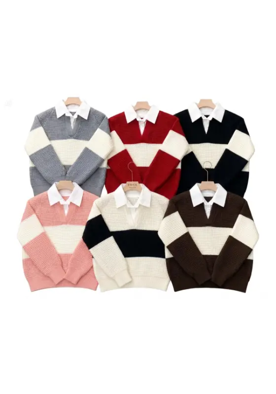 Trendy Sweater Top Shirt