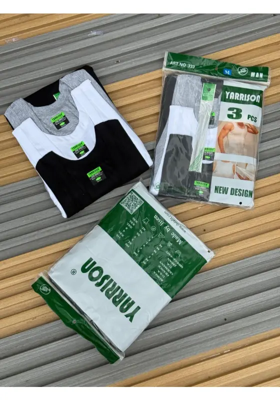Yarrison vest size ( M-2xl) 3 piece set
