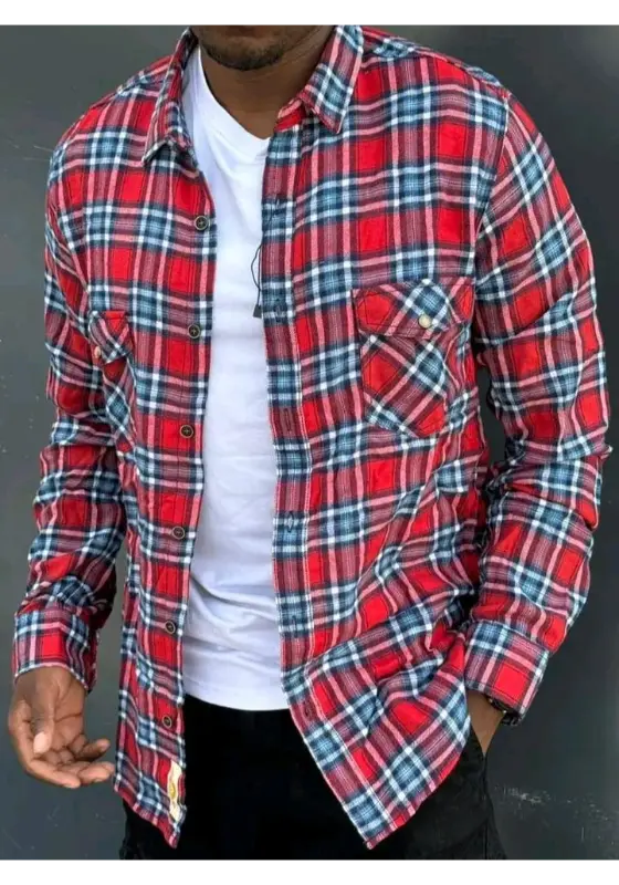 Flannel red